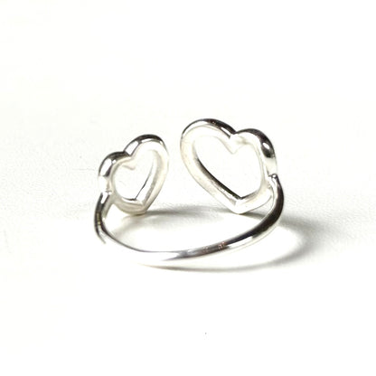 Heart plain ring 66