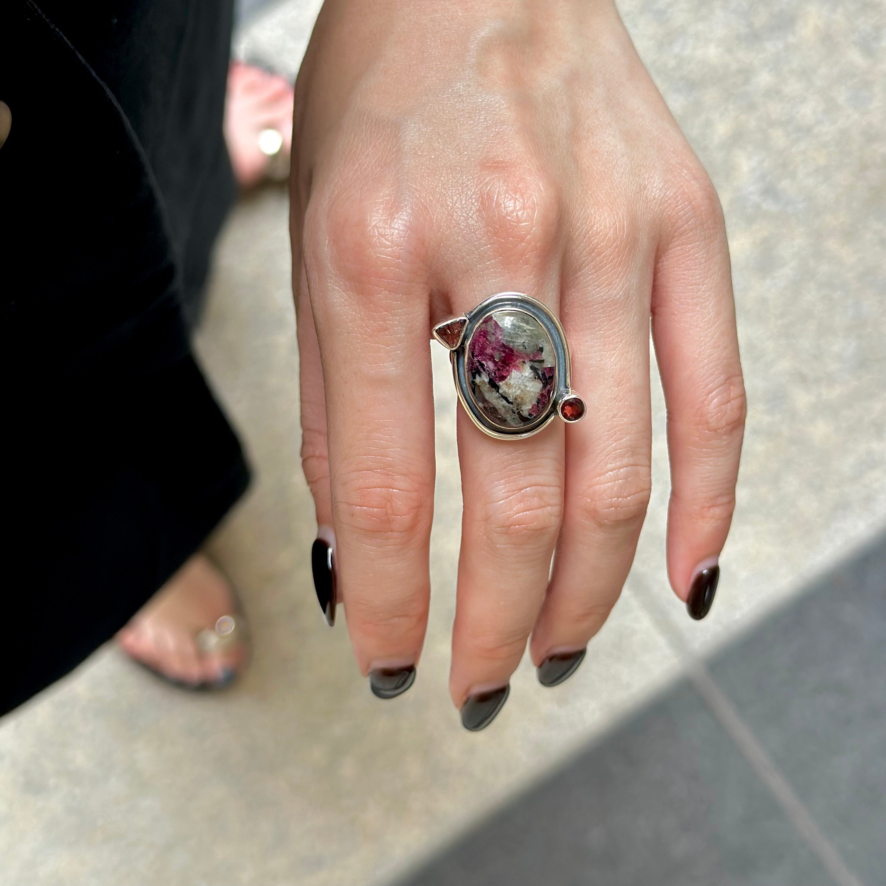 Big stone design ring 1 – Biju mam