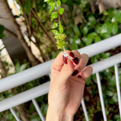 Heart design ring 〈Crystal〉