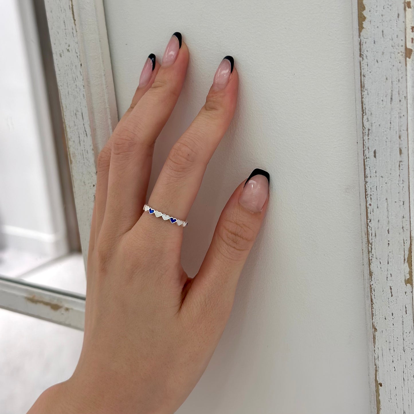 《FUKUOKA limited color》Heart enamel ring 2