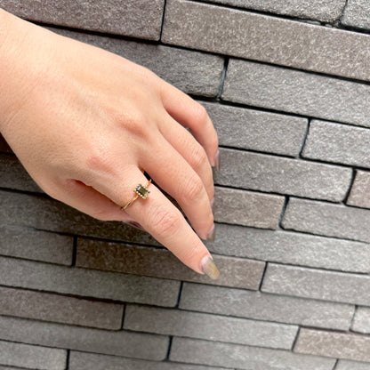 Brass petit ring 12