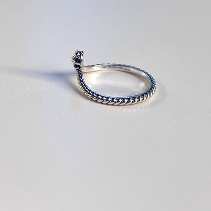 【Bijumam poco】Silver925&18K plain ring 1