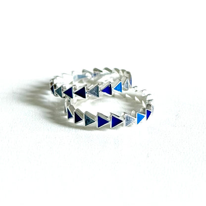 【オンライン先行】Triangle enamel ring 2