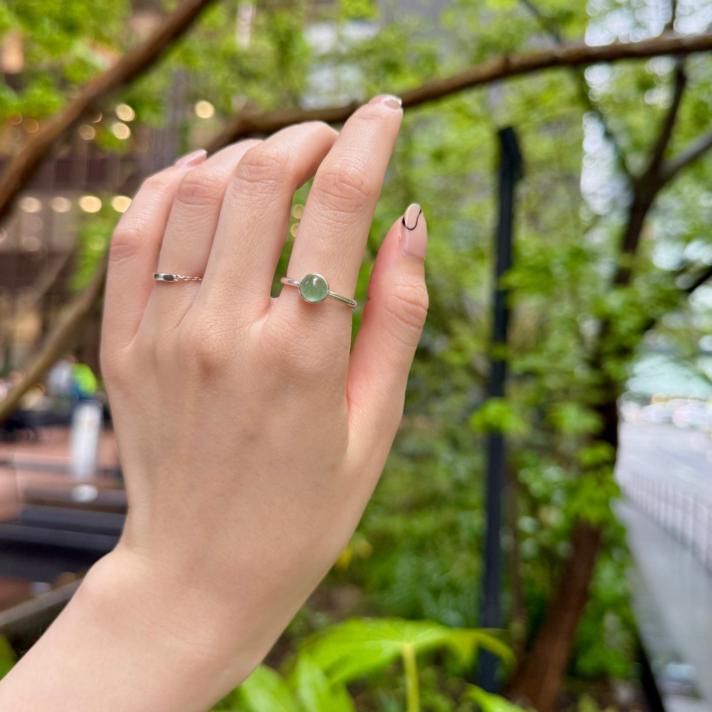 Silver925 1stone ring 6