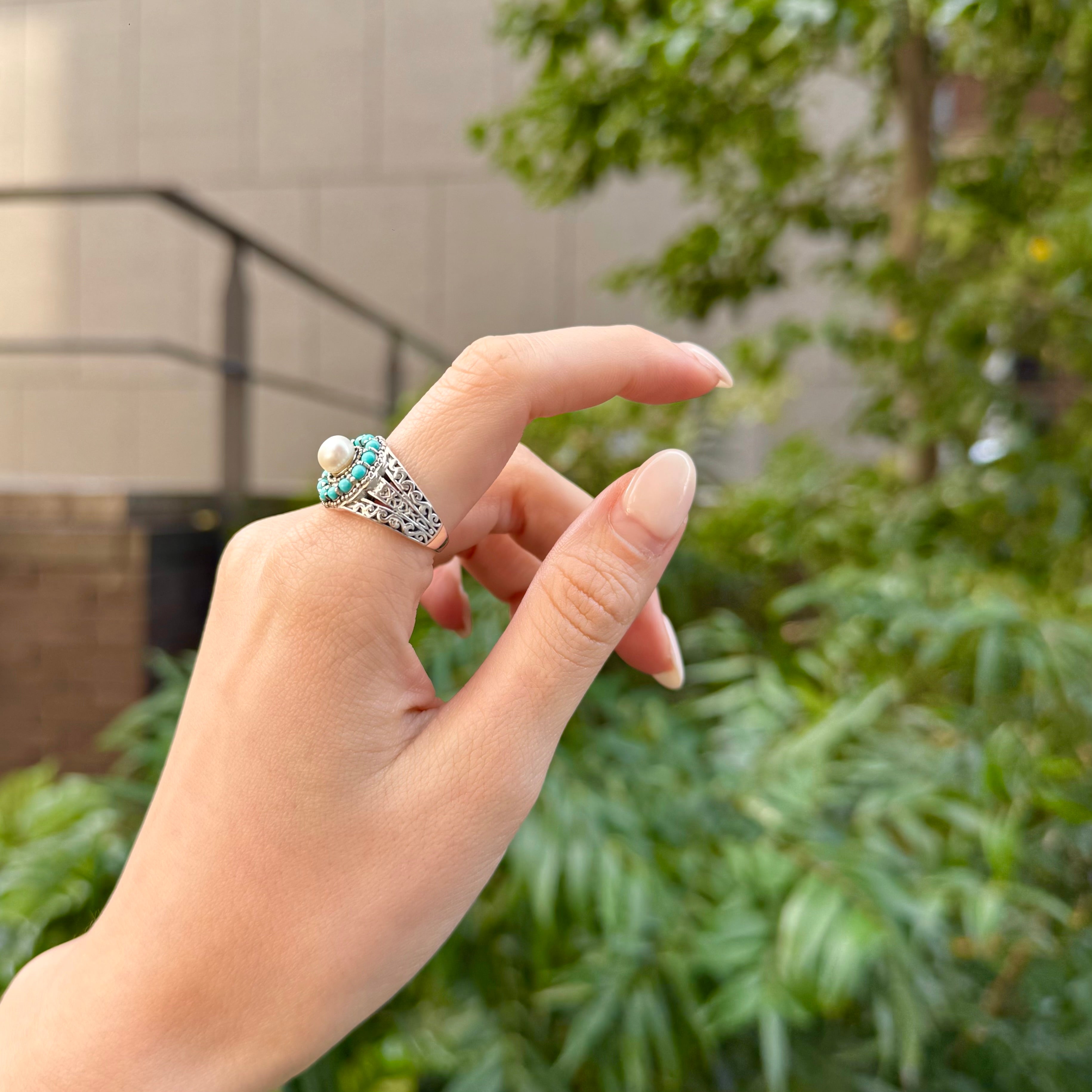 Bijumam poco】Flower design ring 1 – Biju mam