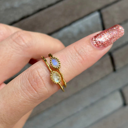 Brass petit ring 5