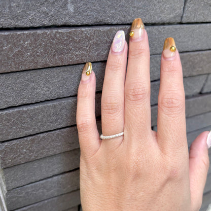 Silver925 plain ring 95