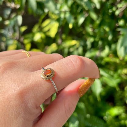 Silver925 × Brass petit ring