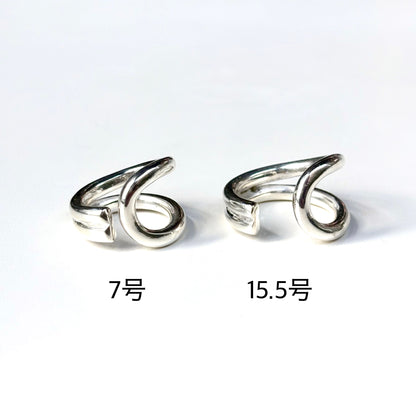 Silver925 plain ring 88