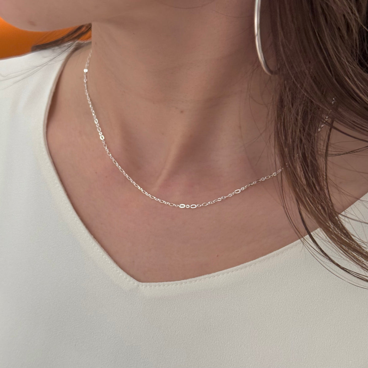 Silver925 chain necklace 2