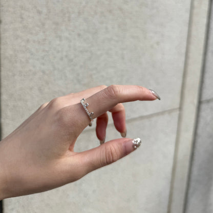 【Biju mam poco】 White topaz ring 3