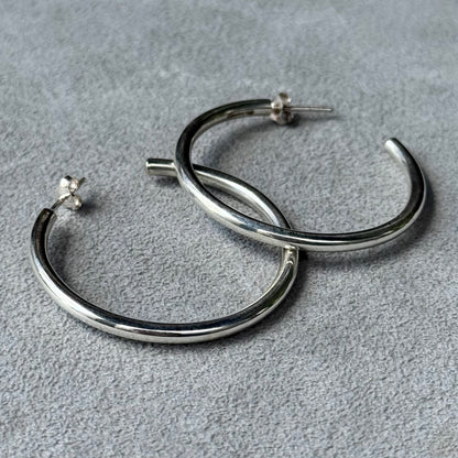 Silver925 hoop pierce 9