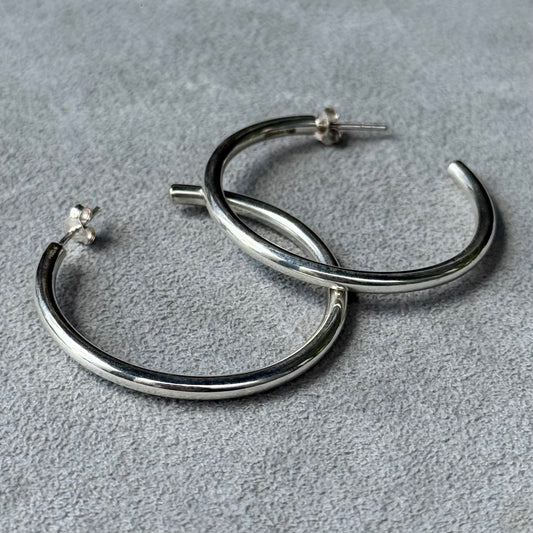Silver925 hoop pierce 9