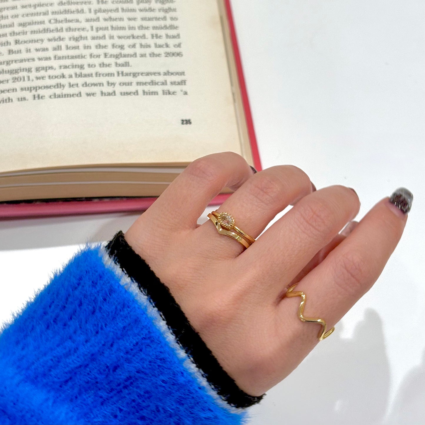 Brass plain ring 47