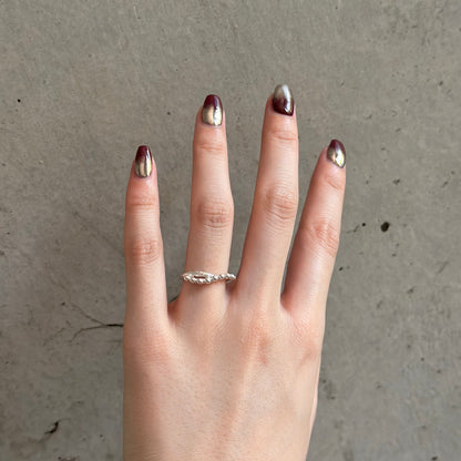 Silver925 plain ring 79
