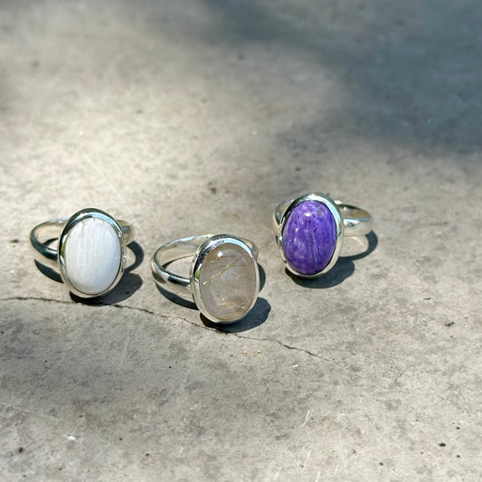 Silver925 1stone ring 30
