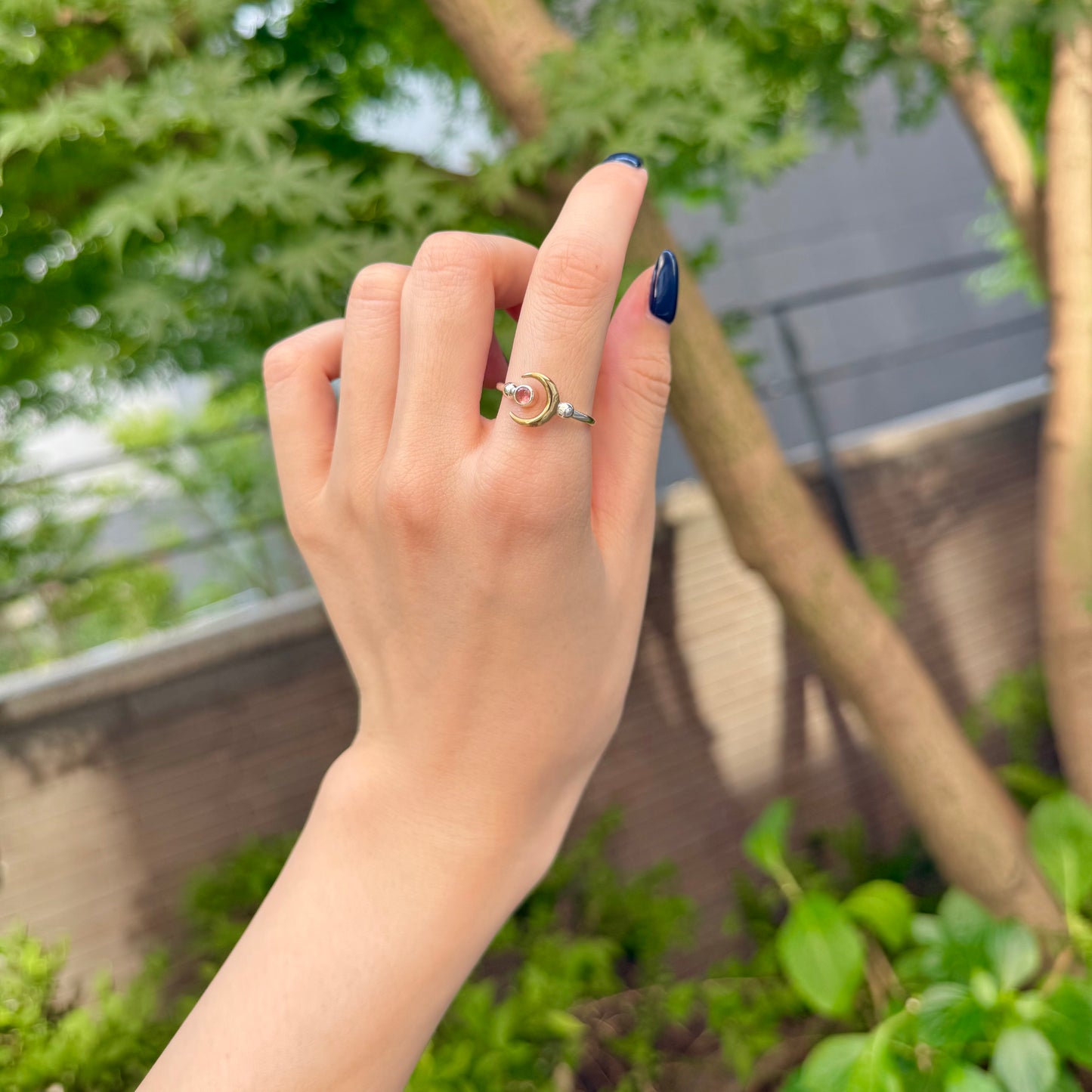 Moon design ring 5