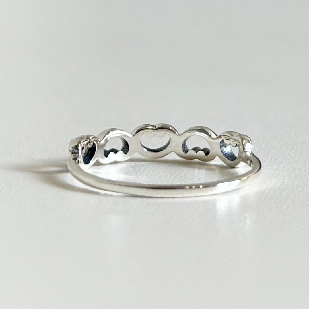 Heart plain ring 50