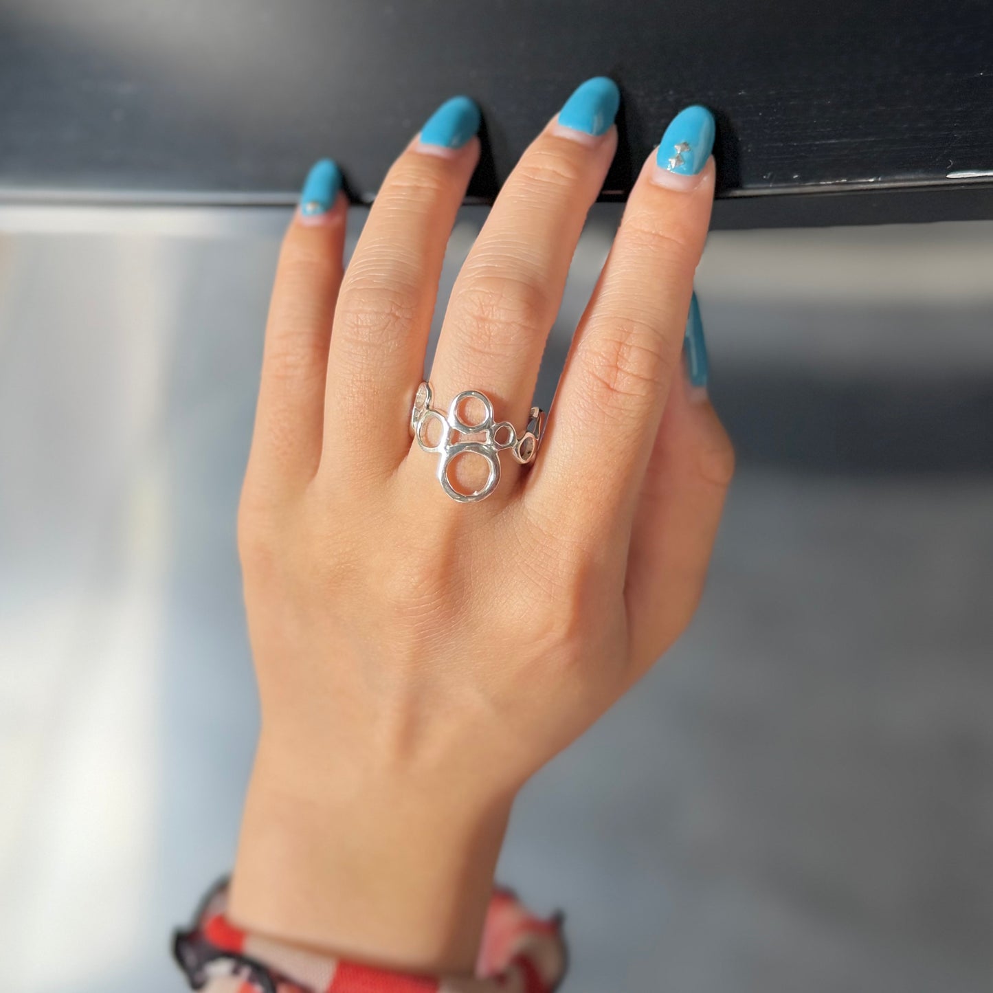 Silver925 plain ring 42