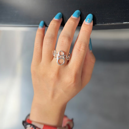 Silver925 plain ring 42