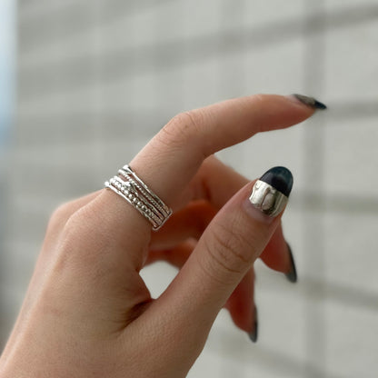 【6/21販売終了】《オンライン先行》Silver925 stacking plain ring