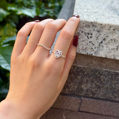 Heart design ring 1