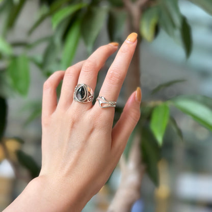 Silver925 plain ring 116