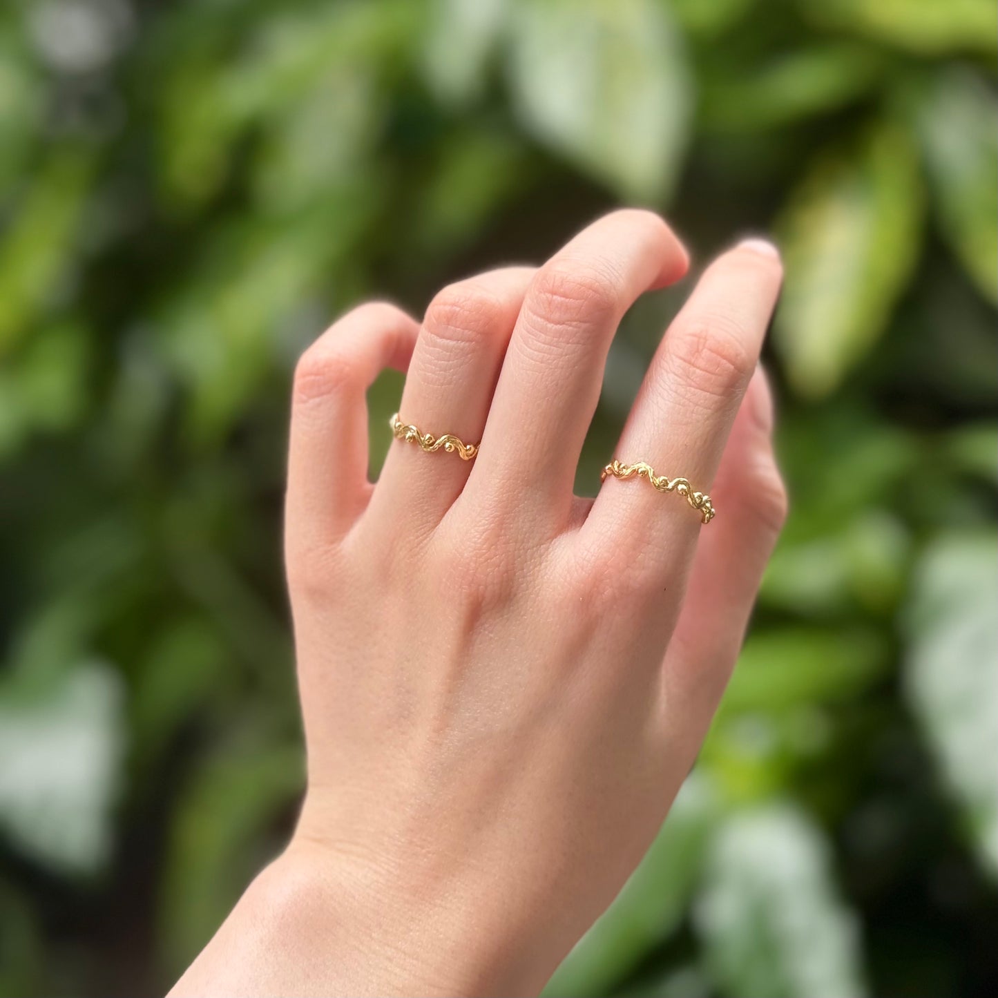 Brass plain ring 19