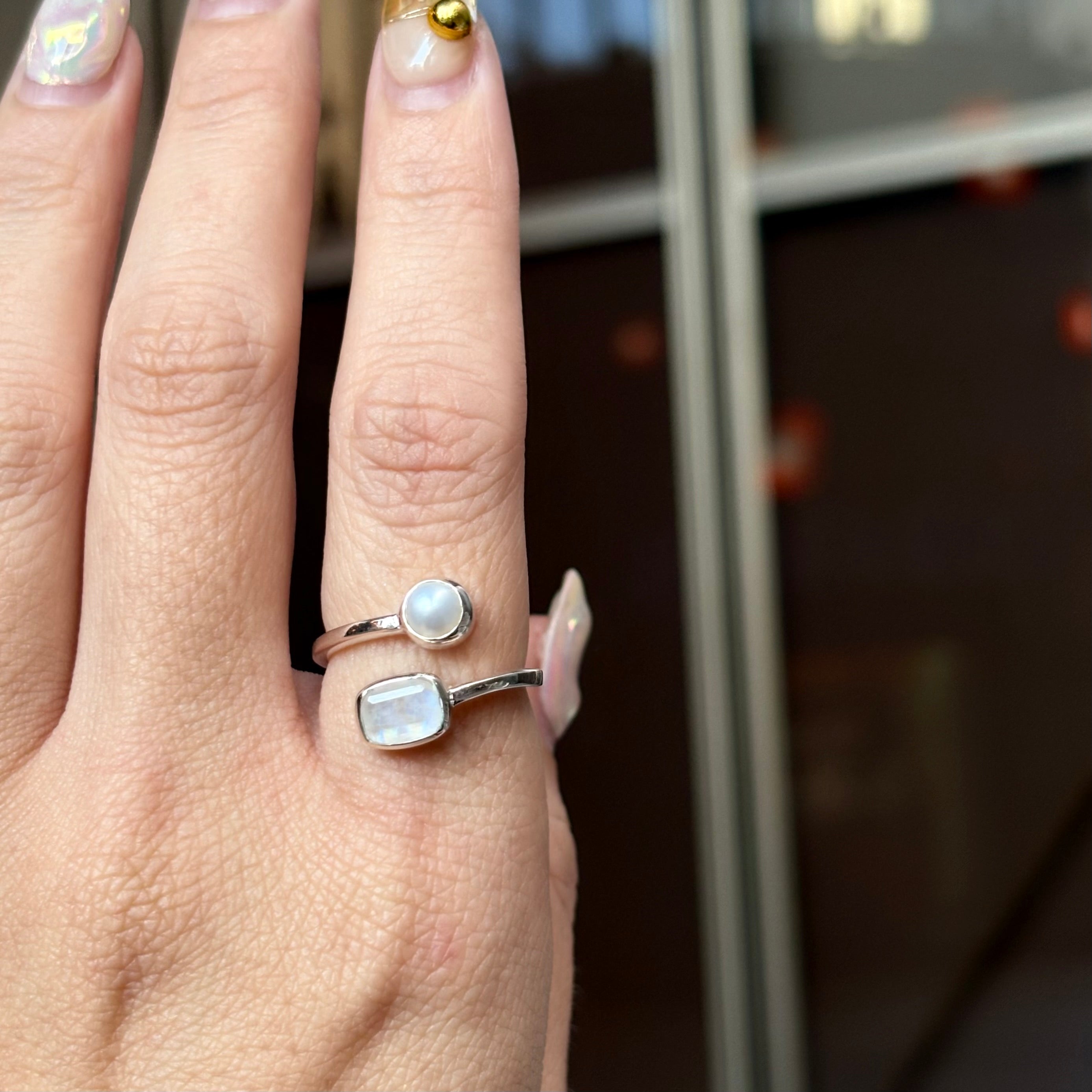 2stone ring 22 – Biju mam