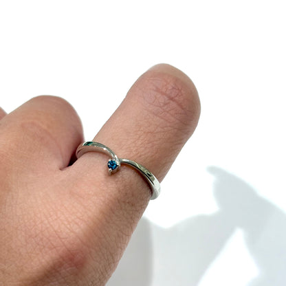 Silver925 V design  ring 5