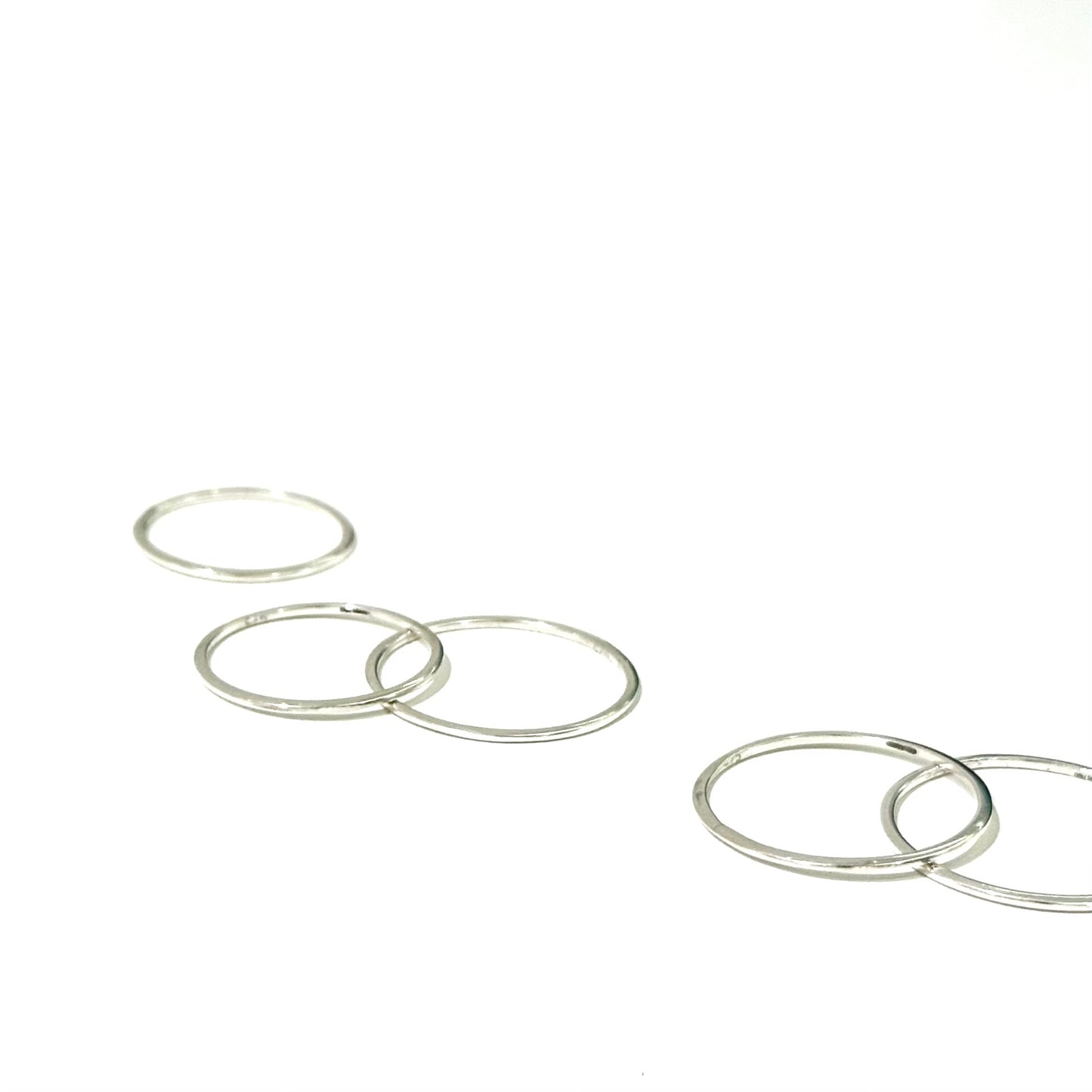 Silver925 plain ring 9