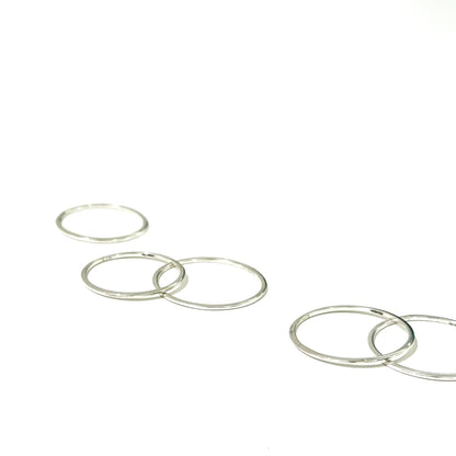 Silver925 plain ring 9