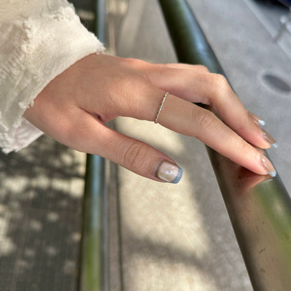Heart plain ring 67