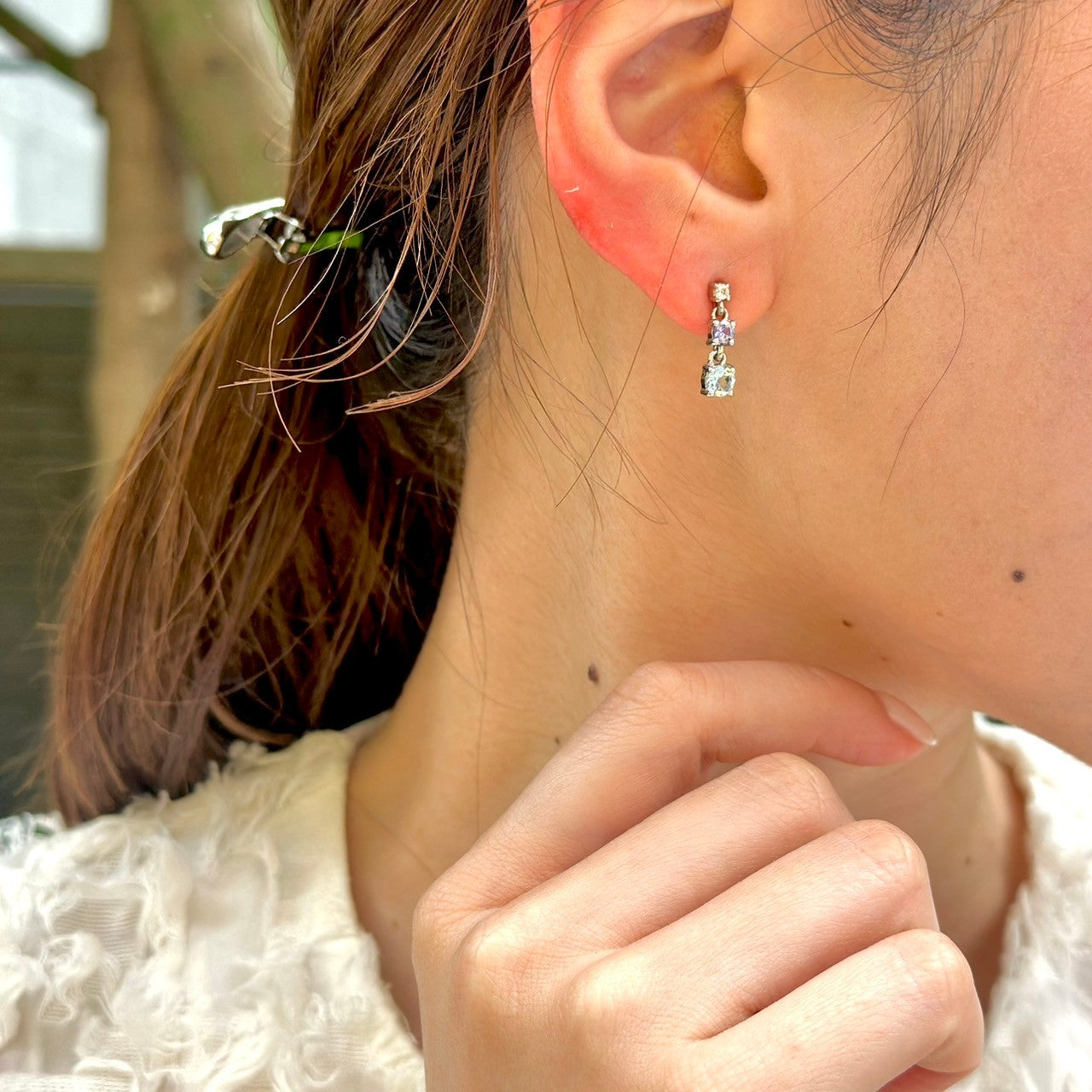 【Bijumam poco】3stone pierce