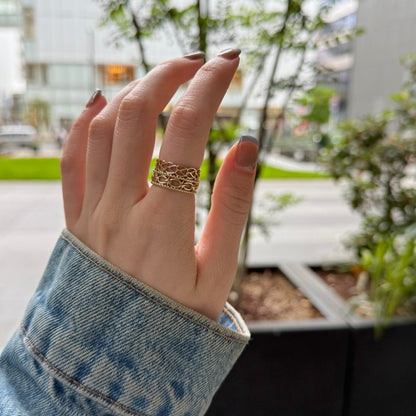 Brass plain ring 68