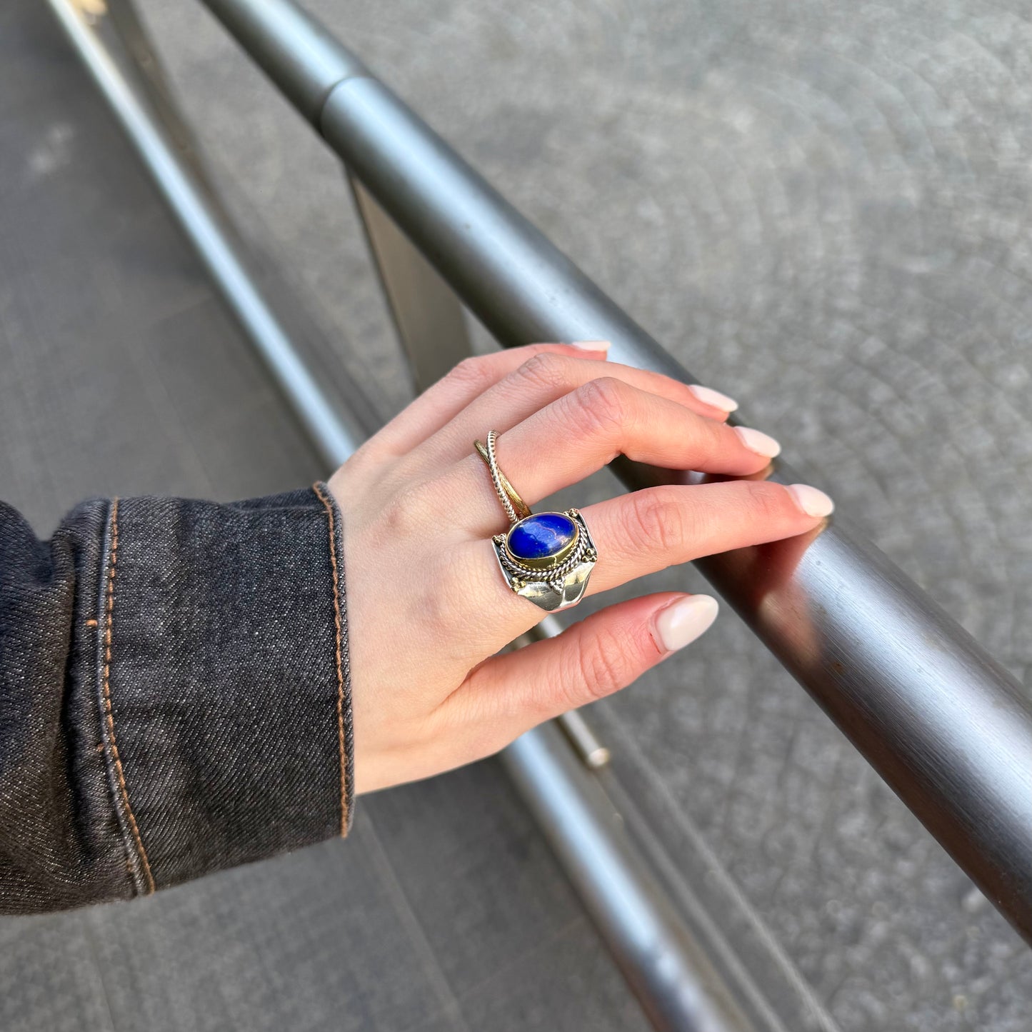 Connect ring〈blue〉3