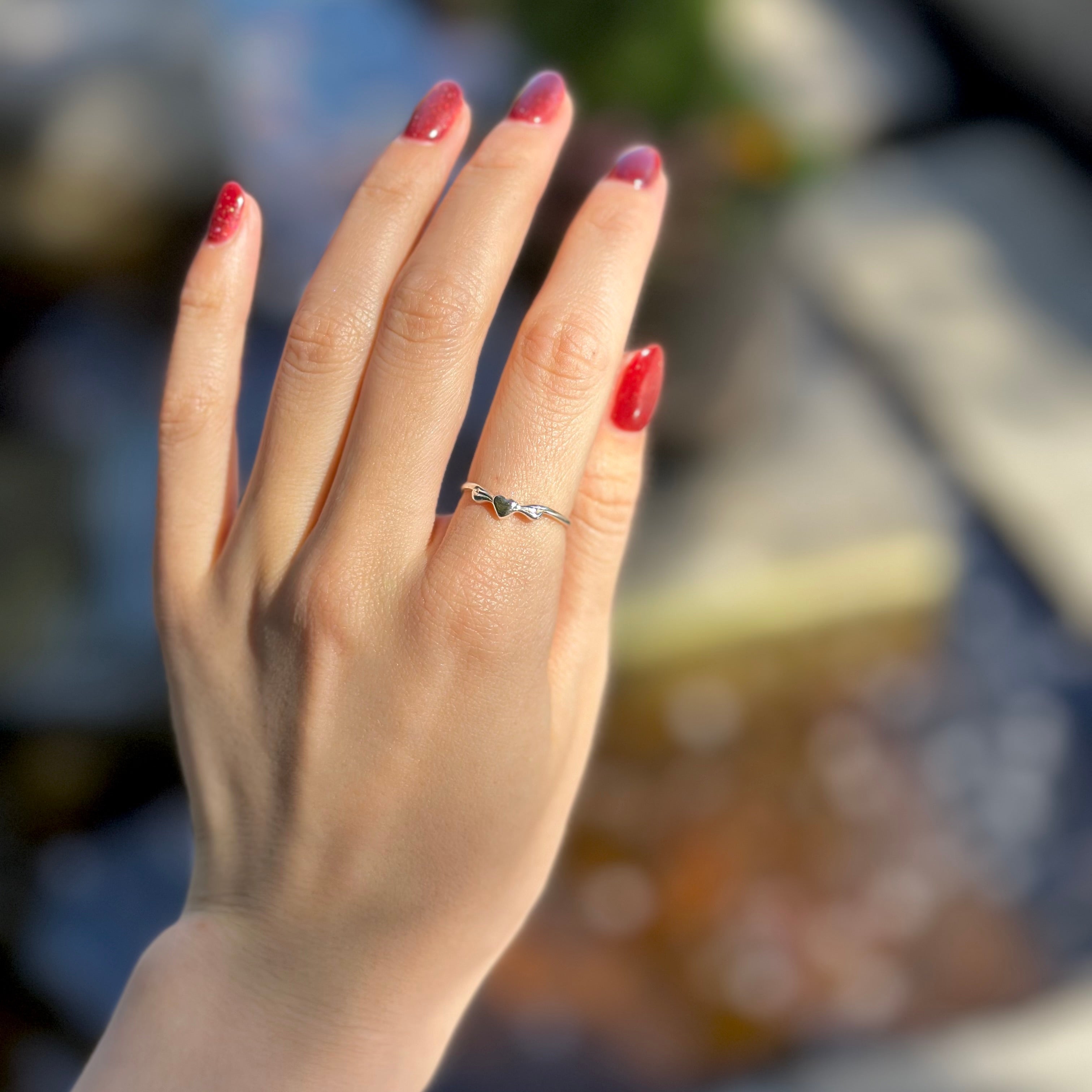 Heart plain ring 20 – Biju mam