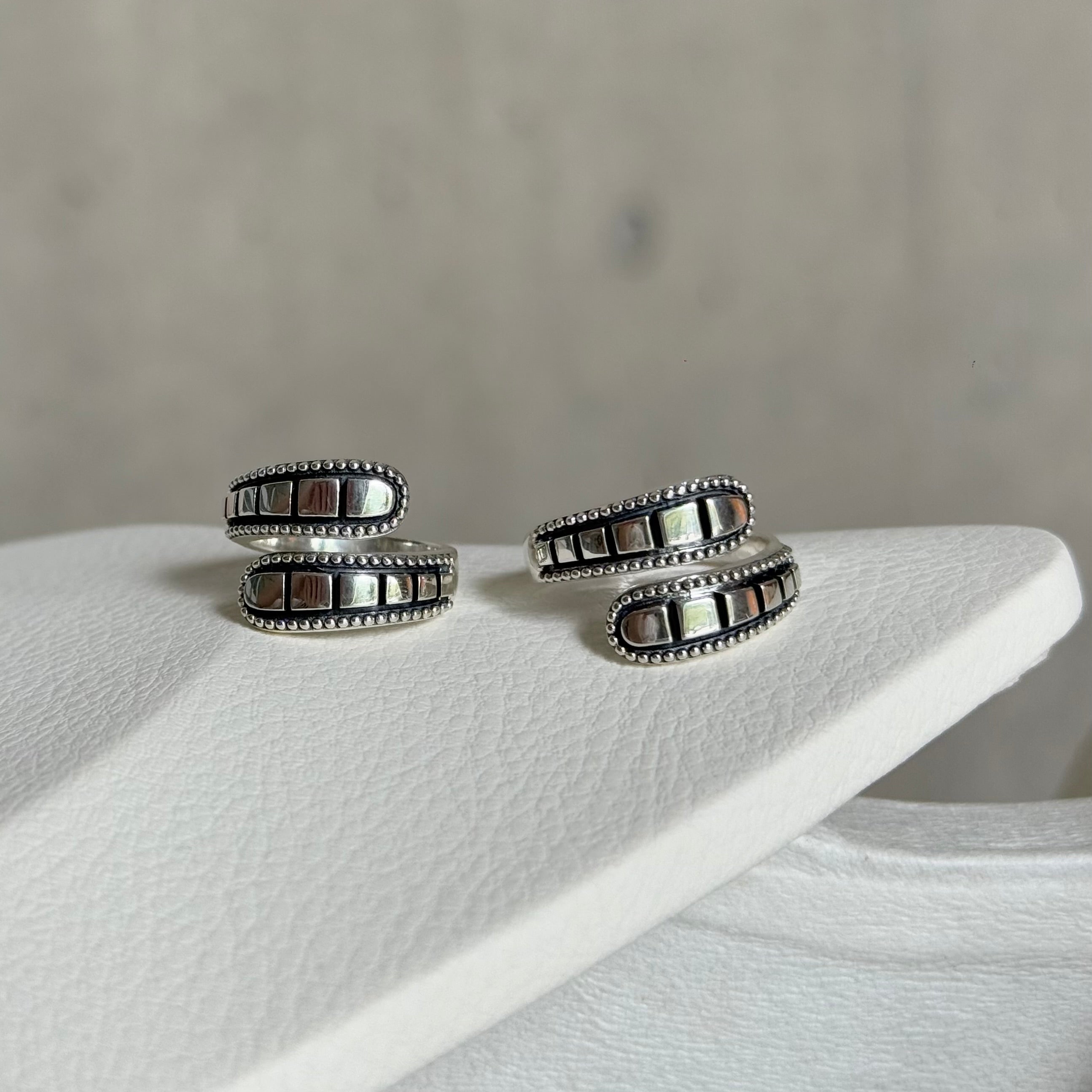 Biju mam poco】Silver925 plain ring