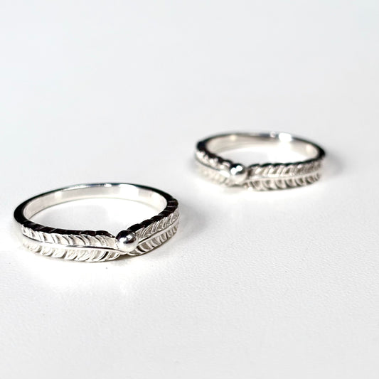 Silver925 plain ring 67