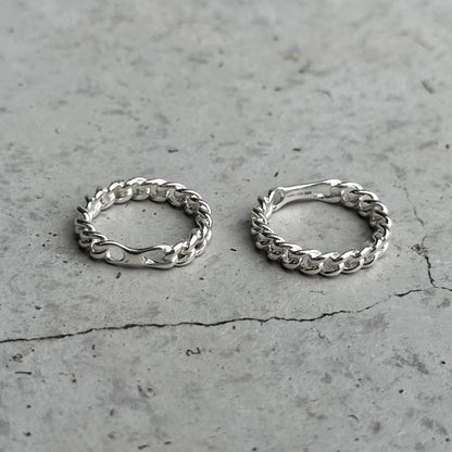 Silver925 plain ring 55