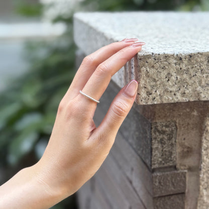 Silver925 plain ring