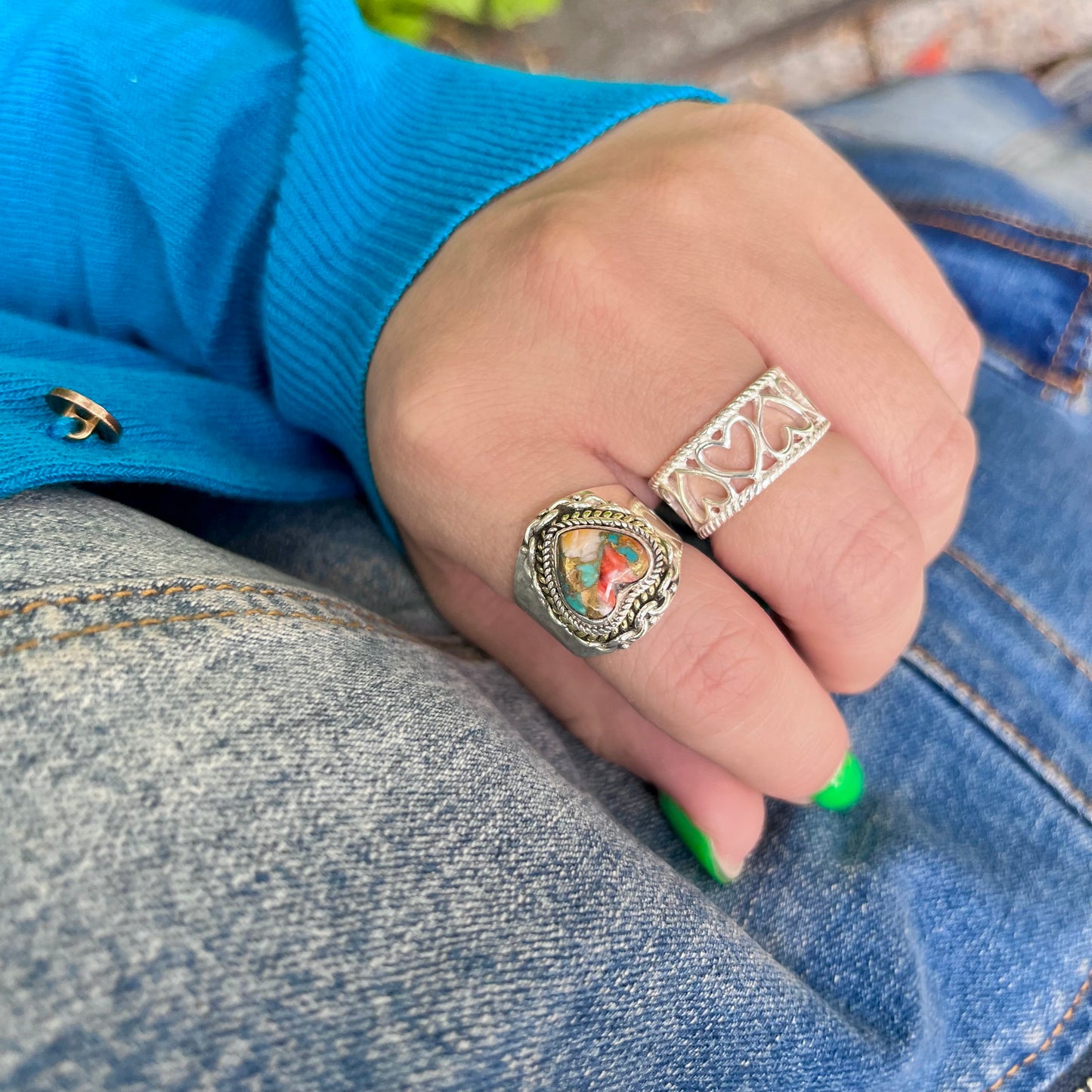 Heart Connect ring