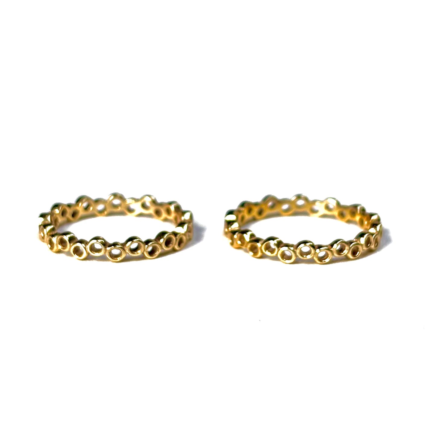 Brass plain ring 37