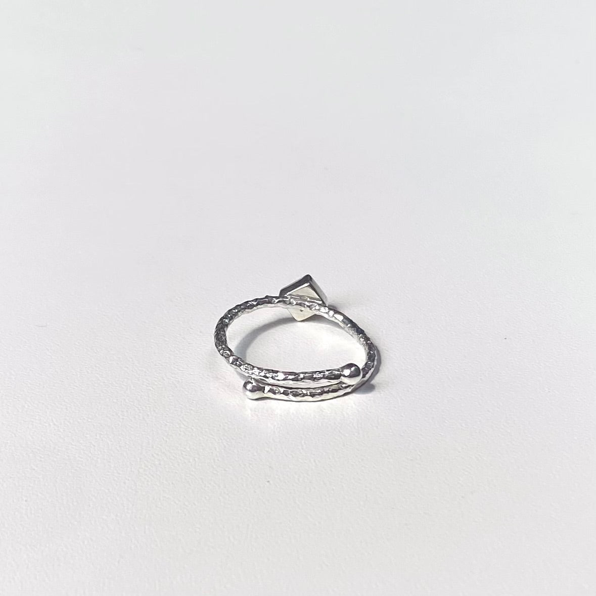 Silver925 petit ring 17