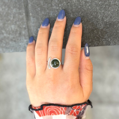 Moon design ring 10