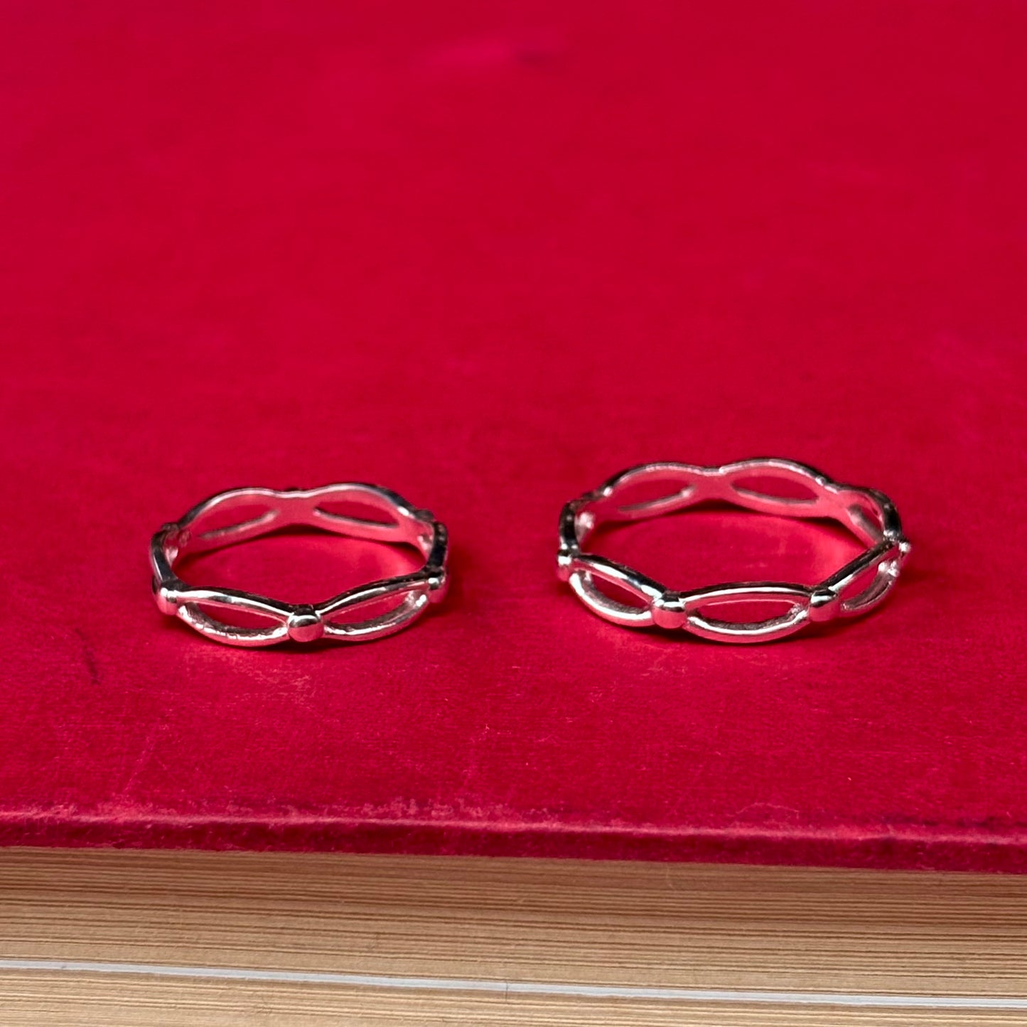 Silver925 plain ring 98