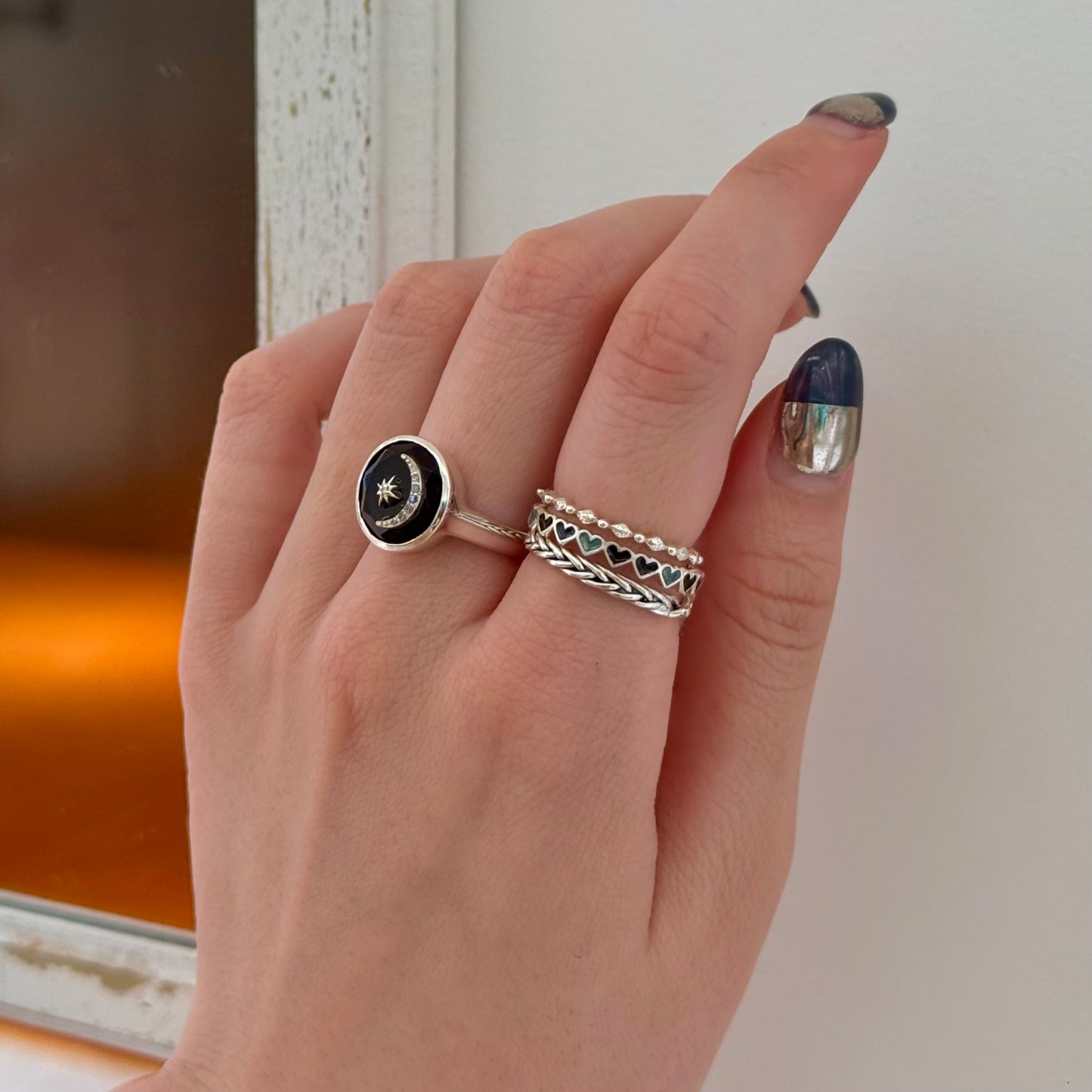 【Bijumam poco】Silver925×18K plain  ring 1