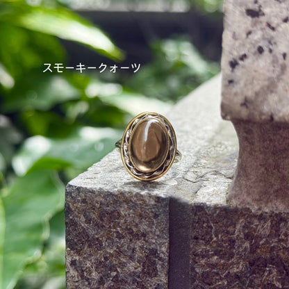 Silver925×Brass design ring 17
