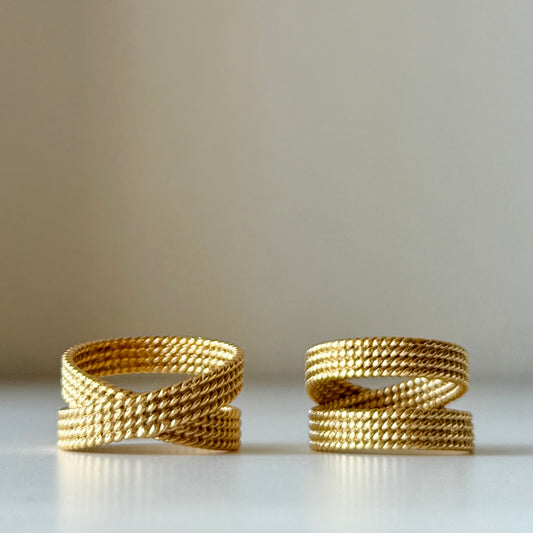 Brass plain ring 15