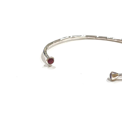 Silver925 2stone bangle